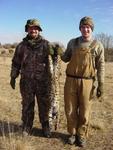 Scott with his first Kansas cat.