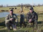 Tony and Ralph Tebbe (Dad) on Illinois stand.