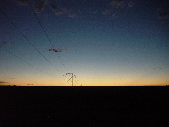 West Texas sunset